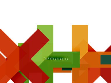 Çok renkli soyut geometrik şekiller, web reklam, iş sunumu, reklamlar paket, geometri arka plan şablonu, duvar kağıdı yazdırma