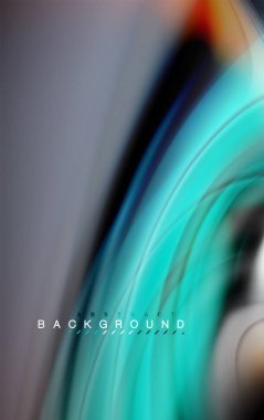 Sıvı sıvı renkler tasarım, renkli mermer veya plastik dalgalı doku arka plan, siyah, iş veya teknoloji sunu veya web broşür için parlak renkli öğeleri kapak tasarımı, duvar kağıdı