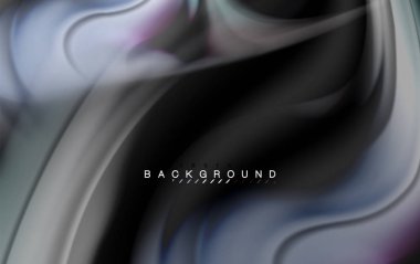 Sıvı sıvı renkler tasarım, renkli mermer veya plastik dalgalı doku arka plan, siyah, iş veya teknoloji sunu veya web broşür için parlak renkli öğeleri kapak tasarımı, duvar kağıdı