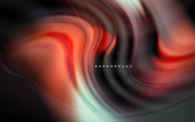 Sıvı sıvı renkler tasarım, renkli mermer veya plastik dalgalı doku arka plan, siyah, iş veya teknoloji sunu veya web broşür için parlak renkli öğeleri kapak tasarımı, duvar kağıdı