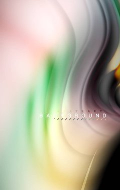 Sıvı sıvı renkler tasarım, renkli mermer veya plastik dalgalı doku arka plan, siyah, iş veya teknoloji sunu veya web broşür için parlak renkli öğeleri kapak tasarımı, duvar kağıdı