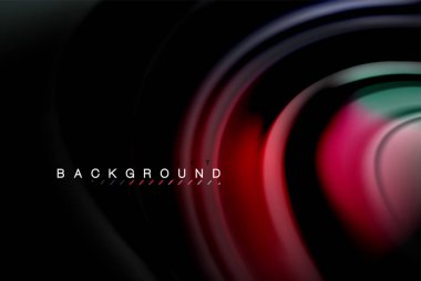 Sıvı sıvı renkler tasarım, renkli mermer veya plastik dalgalı doku arka plan, siyah, iş veya teknoloji sunu veya web broşür için parlak renkli öğeleri kapak tasarımı, duvar kağıdı