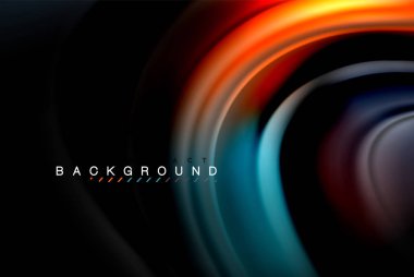 Sıvı sıvı renkler tasarım, renkli mermer veya plastik dalgalı doku arka plan, siyah, iş veya teknoloji sunu veya web broşür için parlak renkli öğeleri kapak tasarımı, duvar kağıdı