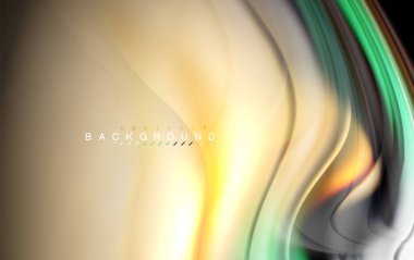 Sıvı sıvı renkler tasarım, renkli mermer veya plastik dalgalı doku arka plan, siyah, iş veya teknoloji sunu veya web broşür için parlak renkli öğeleri kapak tasarımı, duvar kağıdı