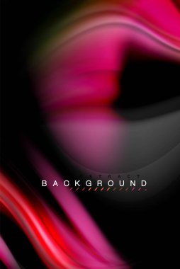 Sıvı sıvı renkler tasarım, renkli mermer veya plastik dalgalı doku arka plan, siyah, iş veya teknoloji sunu veya web broşür için parlak renkli öğeleri kapak tasarımı, duvar kağıdı