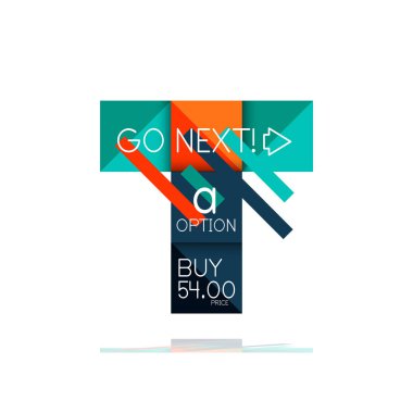 Kare seçeneğinin Infographic afiş. Bilgi ve veri görselleştirme, geometrik tasarım