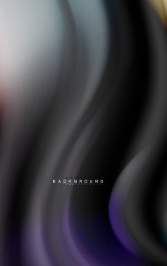 Sıvı sıvı renkler tasarım, renkli mermer veya plastik dalgalı doku arka plan, siyah, iş veya teknoloji sunu veya web broşür için parlak renkli öğeleri kapak tasarımı, duvar kağıdı