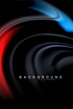 Sıvı sıvı renkler tasarım, renkli mermer veya plastik dalgalı doku arka plan, siyah, iş veya teknoloji sunu veya web broşür için parlak renkli öğeleri kapak tasarımı, duvar kağıdı