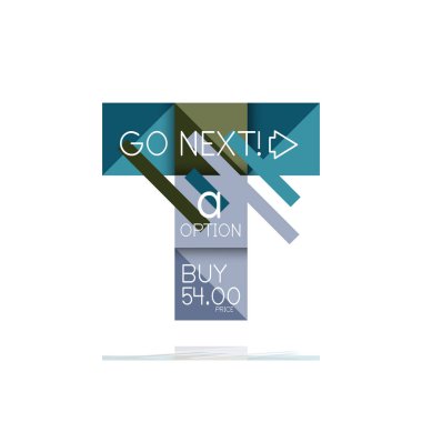 Kare seçeneğinin Infographic afiş. Bilgi ve veri görselleştirme, geometrik tasarım