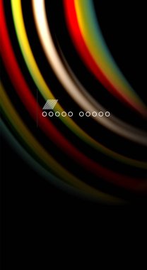 Renk dalga satırları arka plan bulanıklık