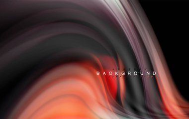 Sıvı sıvı renkler tasarım, renkli mermer veya plastik dalgalı doku arka plan, siyah, iş veya teknoloji sunu veya web broşür için parlak renkli öğeleri kapak tasarımı, duvar kağıdı