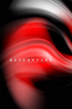 Sıvı sıvı renkler tasarım, renkli mermer veya plastik dalgalı doku arka plan, siyah, iş veya teknoloji sunu veya web broşür için parlak renkli öğeleri kapak tasarımı, duvar kağıdı