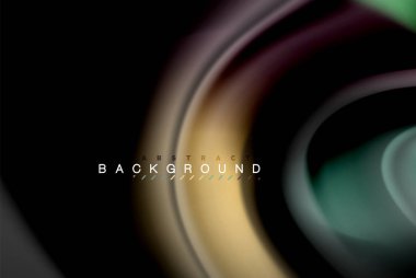 Sıvı sıvı renkler tasarım, renkli mermer veya plastik dalgalı doku arka plan, siyah, iş veya teknoloji sunu veya web broşür için parlak renkli öğeleri kapak tasarımı, duvar kağıdı