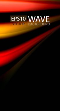 Renk dalga satırları arka plan bulanıklık