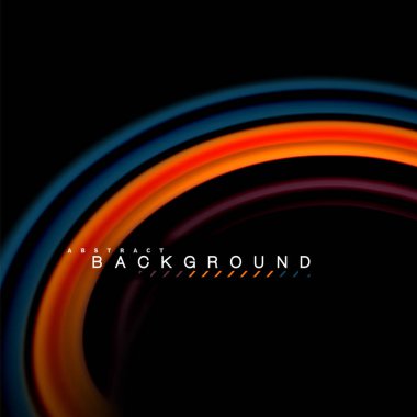 Sıvı karıştırma renkler dalga arka plan tasarlamak vektör. Renkli örgü dalgalar