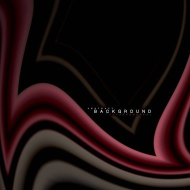 Sıvı çok renkli çizgilerle oluşturulan geometrik şekiller