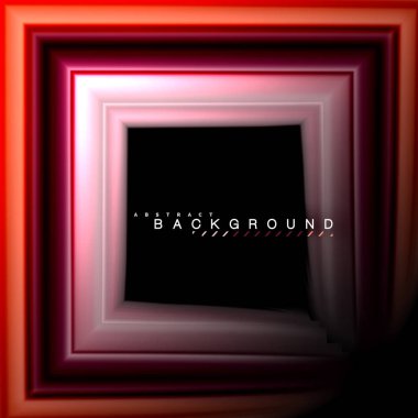 Sıvı çok renkli çizgilerle oluşturulan geometrik şekiller