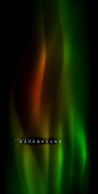 Neon parlayan dalga, sihirli enerji ve ışık arka plan