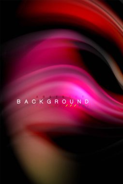 Sıvı sıvı renkler tasarım, renkli mermer veya plastik dalgalı doku arka plan, siyah, iş veya teknoloji sunu veya web broşür için parlak renkli öğeleri kapak tasarımı, duvar kağıdı