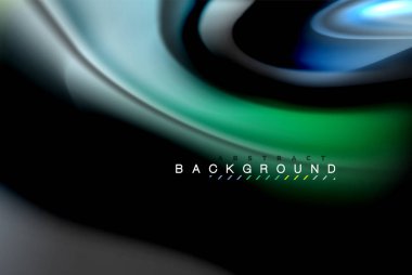 Sıvı sıvı renkler tasarım, renkli mermer veya plastik dalgalı doku arka plan, siyah, iş veya teknoloji sunu veya web broşür için parlak renkli öğeleri kapak tasarımı, duvar kağıdı