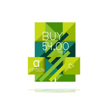 Kare seçeneğinin Infographic afiş. Bilgi ve veri görselleştirme, geometrik tasarım