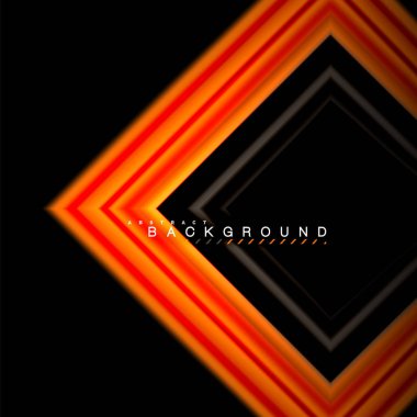 Sıvı çok renkli çizgilerle oluşturulan geometrik şekiller