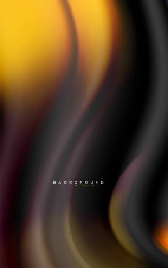 Sıvı sıvı renkler tasarım, renkli mermer veya plastik dalgalı doku arka plan, siyah, iş veya teknoloji sunu veya web broşür için parlak renkli öğeleri kapak tasarımı, duvar kağıdı