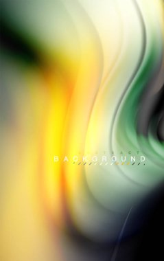 Sıvı sıvı renkler tasarım, renkli mermer veya plastik dalgalı doku arka plan, siyah, iş veya teknoloji sunu veya web broşür için parlak renkli öğeleri kapak tasarımı, duvar kağıdı