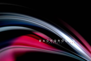 Sıvı sıvı renkler tasarım, renkli mermer veya plastik dalgalı doku arka plan, siyah, iş veya teknoloji sunu veya web broşür için parlak renkli öğeleri kapak tasarımı, duvar kağıdı