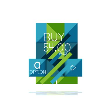 Kare seçeneğinin Infographic afiş. Bilgi ve veri görselleştirme, geometrik tasarım