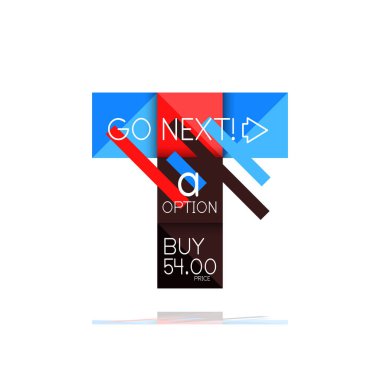 Kare seçeneğinin Infographic afiş. Bilgi ve veri görselleştirme, geometrik tasarım