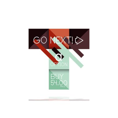 Kare seçeneğinin Infographic afiş. Bilgi ve veri görselleştirme, geometrik tasarım