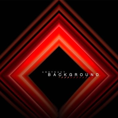 Sıvı çok renkli çizgilerle oluşturulan geometrik şekiller