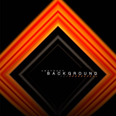 Sıvı çok renkli çizgilerle oluşturulan geometrik şekiller