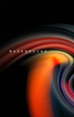 Sıvı sıvı renkler tasarım, renkli mermer veya plastik dalgalı doku arka plan, siyah, iş veya teknoloji sunu veya web broşür için parlak renkli öğeleri kapak tasarımı, duvar kağıdı