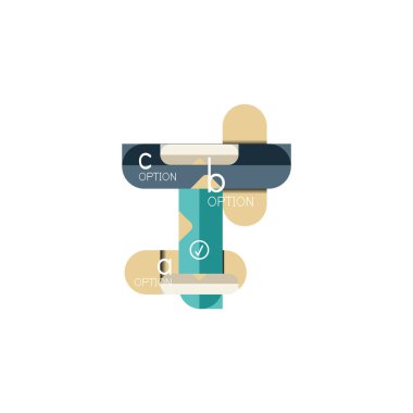 Özet satırları geometrik Infographic layoutabstract satırları geometrik Infographic düzeni, veri görselleştirme tasarım, seçeneği adım adım programı, web kutusu