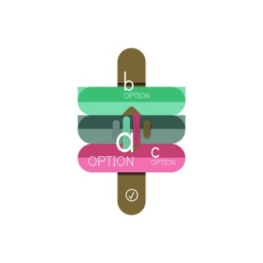 Özet satırları geometrik Infographic layoutabstract satırları geometrik Infographic düzeni, veri görselleştirme tasarım, seçeneği adım adım programı, web kutusu. Vektör çizim üzerinde beyaz izole