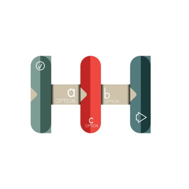 Özet satırları geometrik Infographic layoutabstract satırları geometrik Infographic düzeni, veri görselleştirme tasarım, seçeneği adım adım programı, web kutusu