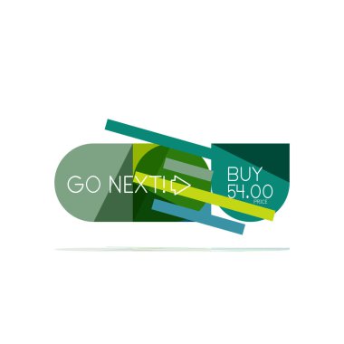 En az daire temiz soyut seçeneği adım Infographic tasarım öğesi, geometrik şekiller - Tur kareler, daireler ve satırları düzeni ile örnek metin