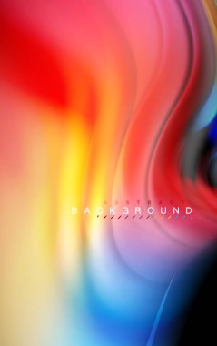 Sıvı sıvı renkler tasarım, renkli mermer veya plastik dalgalı doku arka plan, siyah, iş veya teknoloji sunu veya web broşür için parlak renkli öğeleri kapak tasarımı, duvar kağıdı