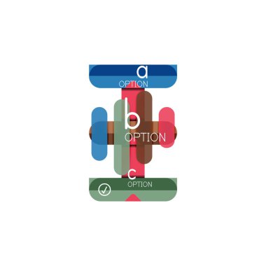 Özet satırları geometrik Infographic layoutabstract satırları geometrik Infographic düzeni, veri görselleştirme tasarım, seçeneği adım adım programı, web kutusu