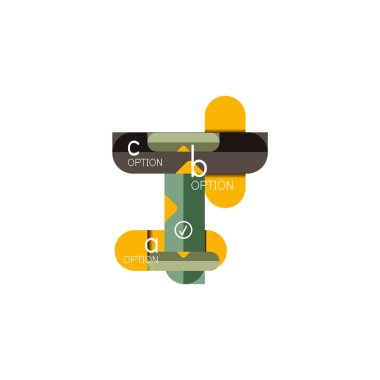 Özet satırları geometrik Infographic layoutabstract satırları geometrik Infographic düzeni, veri görselleştirme tasarım, seçeneği adım adım programı, web kutusu