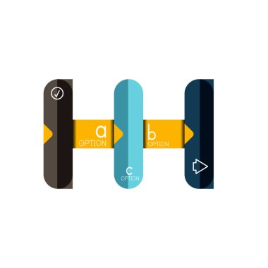 Özet satırları geometrik Infographic layoutabstract satırları geometrik Infographic düzeni, veri görselleştirme tasarım, seçeneği adım adım programı, web kutusu