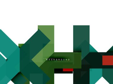 Çok renkli soyut geometrik şekiller, geometri arka plan web afiş için