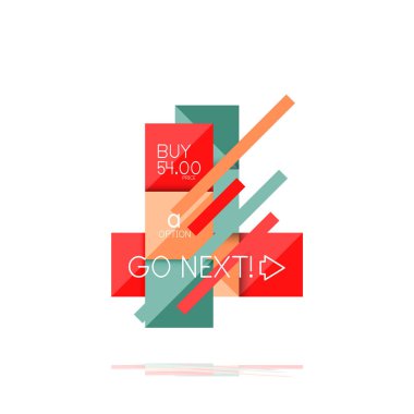 Kare seçeneğinin Infographic afiş. Bilgi ve veri görselleştirme, geometrik tasarım