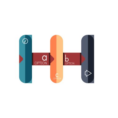 Özet satırları geometrik Infographic layoutabstract satırları geometrik Infographic düzeni, veri görselleştirme tasarım, seçeneği adım adım programı, web kutusu