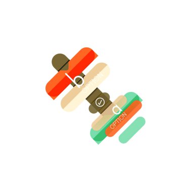 Özet satırları geometrik Infographic layoutabstract satırları geometrik Infographic düzeni, veri görselleştirme tasarım, seçeneği adım adım programı, web kutusu