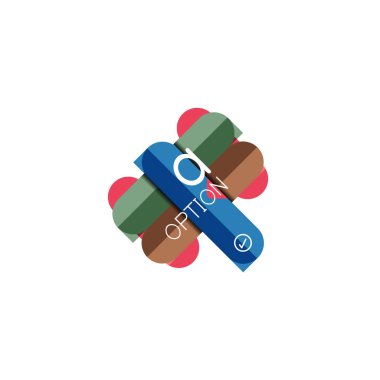 Özet satırları geometrik Infographic layoutabstract satırları geometrik Infographic düzeni, veri görselleştirme tasarım, seçeneği adım adım programı, web kutusu