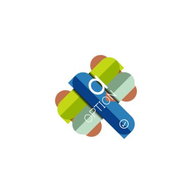 Özet satırları geometrik Infographic layoutabstract satırları geometrik Infographic düzeni, veri görselleştirme tasarım, seçeneği adım adım programı, web kutusu