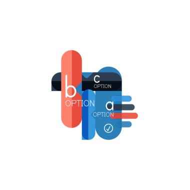 Özet satırları geometrik Infographic layoutabstract satırları geometrik Infographic düzeni, veri görselleştirme tasarım, seçeneği adım adım programı, web kutusu